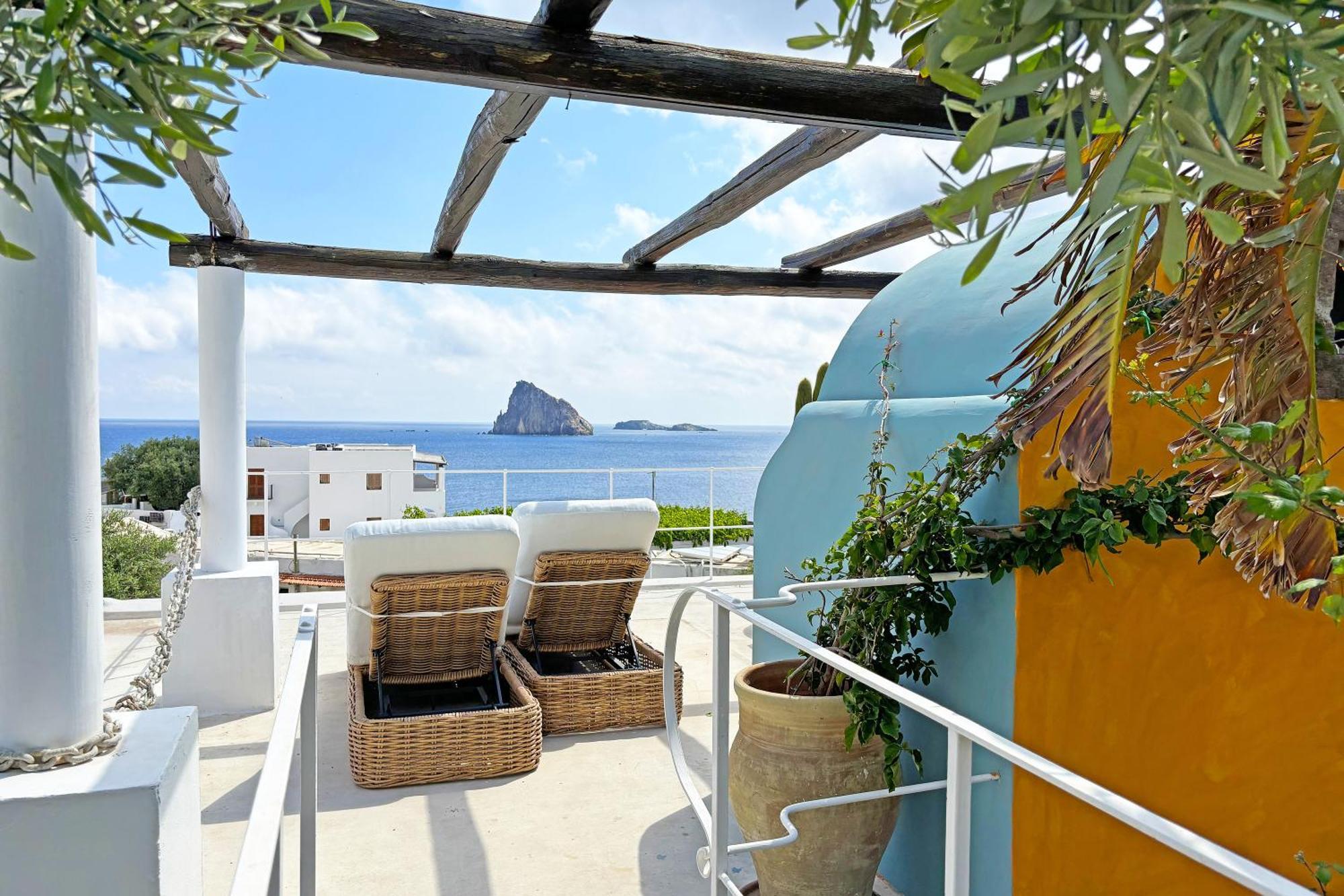 Casa Ambra Villa Panarea Eksteriør billede